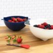 Picture of Soak & Strain Colander 1.5 QT Deep Indigo