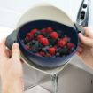 Picture of Soak & Strain Colander 1.5 QT Deep Indigo