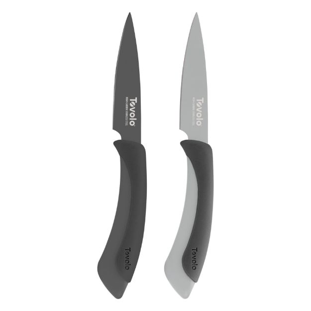 Picture of Comfort Grip Paring Knives S/2 Char/Gray