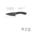 Picture of Comfort Grip Prep Knife 5" Charcoal