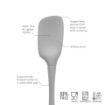 Picture of Flex-Core® All Silicone Spoonula - Oyster Gray