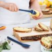 Picture of Flex-Core® All Silicone Mini Spatula & Spoonula  - Deep Indigo