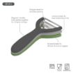 Picture of Magnetic Tri-Peelers S/3 Assorted