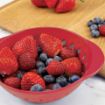 Picture of Mini Berry Colander Melamine Cayenne