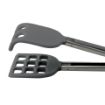 Picture of Mini Silicone Waffle Tongs - Charcoal