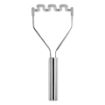 Picture of Silicone Potato Masher with Stainless Steel Handle - Oyster Gray