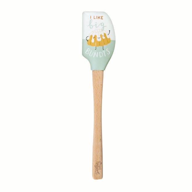 Picture of Spatulart® Wood Handled Spatula - Big Bundts / Biggest Flan