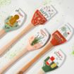 Picture of Spatulart® Wood Handled Spatula - Season's Greetings