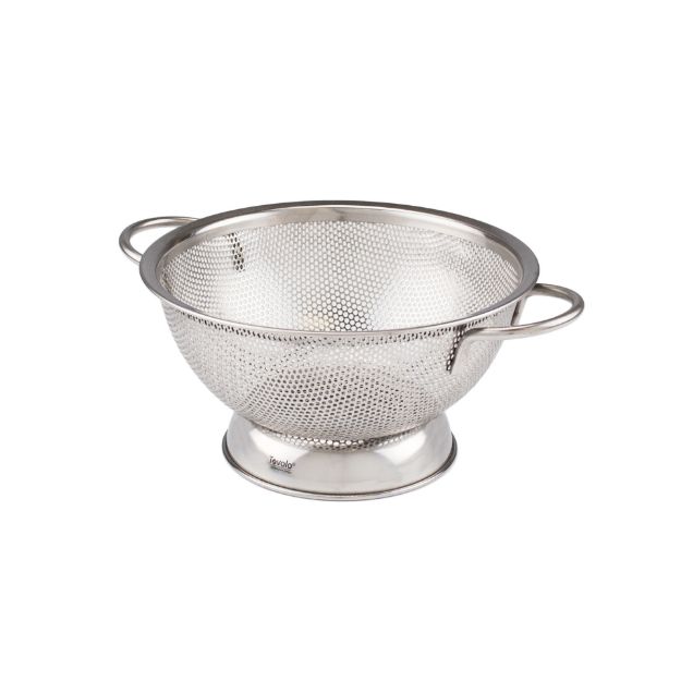 Picture of Perforated Colander 1.25 QT Small Stainless Steel