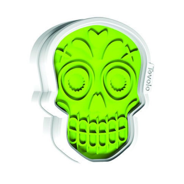 Picture of Sugar Skull Cookie Cutters S/6 Spring Green