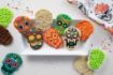 Picture of Sugar Skull Cookie Cutters S/6 Spring Green