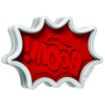 Picture of Comic Burst Cookie Cutters S/6 Candy Apple