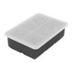 Picture of King Cube Ice Tray w/Lid Oyster Gray
