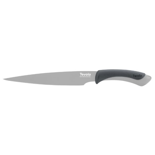 Picture of Comfort Grip Slicing Knife 8.5" Oyster Gray