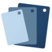 Picture of Elements Flexi Mats S/3 SM/MED/LRG Assorted Blues