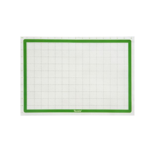 Picture of TrueBake 1/2 Sheet Baking Mat 16.5 x 11.5 Pesto