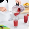 Picture of Flex-Core® Stainless Steel Handled Jar Scraper Spatula - White