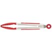 Picture of Mini Silicone Tongs with Stainless Steel Handles - Cayenne