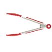 Picture of Mini Silicone Tongs with Stainless Steel Handles - Cayenne