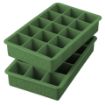 Picture of Perfect Cube Ice Trays S/2 Deep Pesto