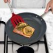 Picture of Silicone Slotted Turner with Stainless Steel Handle - Cayenne