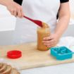 Picture of Flex-Core® All Silicone Jar Scraper Spatula -  Cayenne