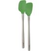 Picture of Flex-Core® Stainless Steel Handled Mini Spatula & Spoonula - Pesto