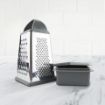 Picture of Elements Box Grater with Storage Charcoal