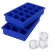 Picture of Perfect Cube Ice Trays S/2 Stratus Blue