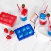 Picture of King Cube Ice Trays S/2 Stratus Blue