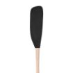 Picture of Flex-Core® Wood Handled Jar Scraper Spatula - Black