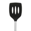 Picture of Silicone Slotted Turner with Stainless Steel Handle - Black