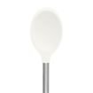 Picture of Silicone Mixing Spoon with Stainless Steel Handle - White