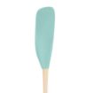 Picture of Flex-Core® Wood Handled Jar Scraper Spatula - Light Aqua