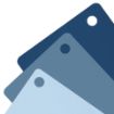 Picture of Elements Flexi Mats S/3 SM/MED/LRG Assorted Blues