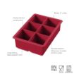 Picture of King Cube Ice Tray Cayenne