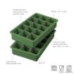 Picture of Perfect Cube Ice Trays S/2 Deep Pesto