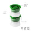 Picture of Golf Ball Ice Molds S/2 Green