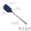 Picture of Flex-Core® Stainless Steel Handled Spatula - Deep Indigo