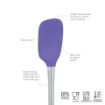 Picture of Flex-Core® Stainless Steel Handled Spoonula - Very Peri