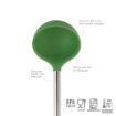 Picture of Silicone Ladle with Stainless Steel Handle - Pesto