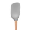 Picture of Flex-Core® Wood Handled Spoonula with Silicone Head - Oyster Gray