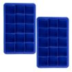 Picture of Perfect Cube Ice Trays S/2 Stratus Blue