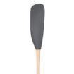 Picture of Flex-Core® Wood Handled Jar Scraper Spatula - Charcoal