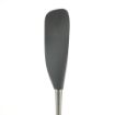 Picture of Flex-Core® Stainless Steel Handled Jar Scraper Spatula - Charcoal