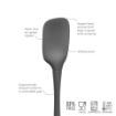 Picture of Flex-Core® All Silicone Spoonula - Charcoal