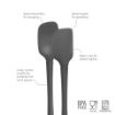 Picture of Flex-Core® All Silicone Mini Spatula & Spoonula - Charcoal