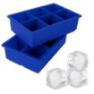 Picture of King Cube Ice Trays S/2 Stratus Blue