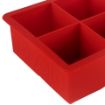 Picture of King Cube Ice Trays S/2 Candy Apple Red