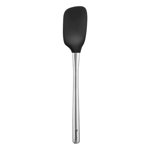 Picture of Flex-Core® Stainless Steel Handled Spoonula - Black